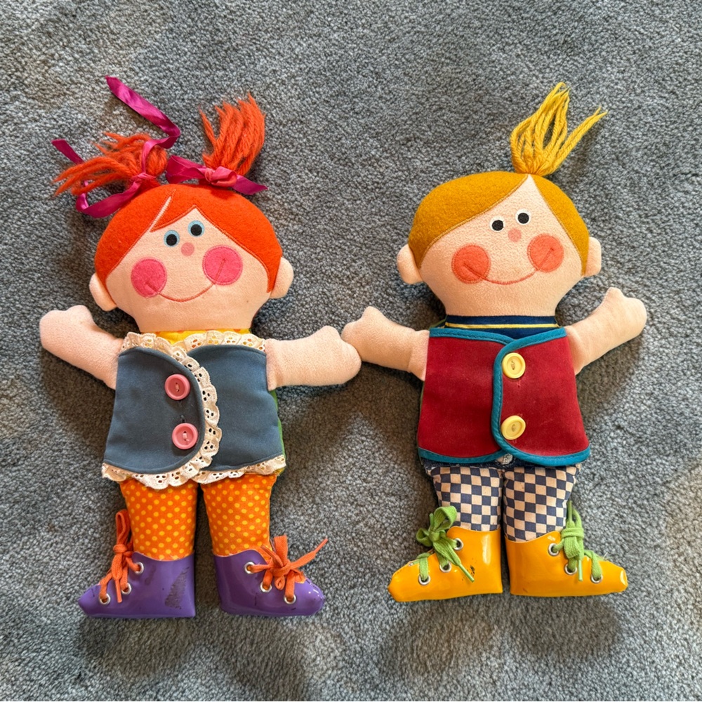Dressy Bessy and Dapper Dan dolls